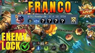 FRANCO HOOK MASTER ๐ฏ | Mobile Legends Ranked Match 2025