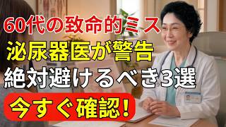 【50歳から必見】前立腺がんを防ぐ生活習慣｜PSA検査と食事改善のポイント【高齢者健康】