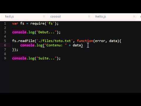 Node JS 4 ReadFile ReadFileSync