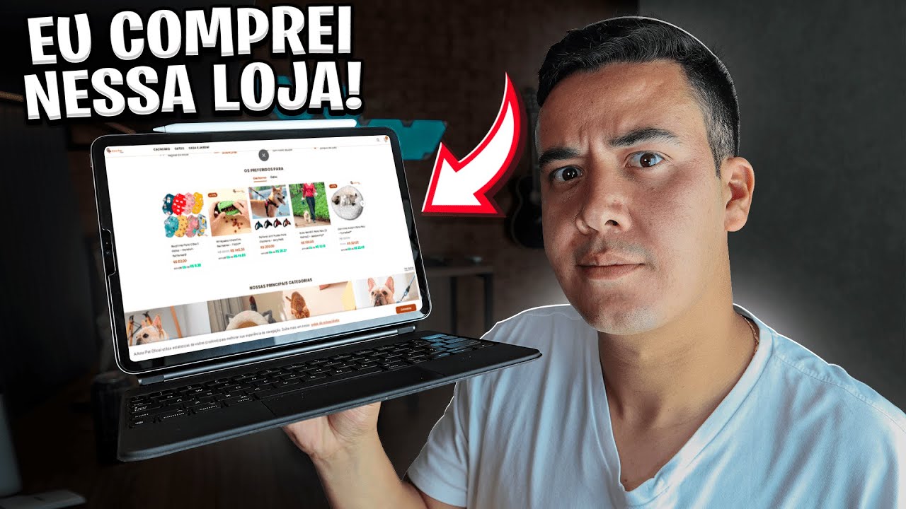 Dropshipping | ANALISANDO LOJAS DOS INSCRITOS | Tive que comprar nessa Loja 😱