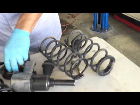 Honda Insight rear coil spring installation, for 2000-06 Insight, by Killer 3 Cylinder