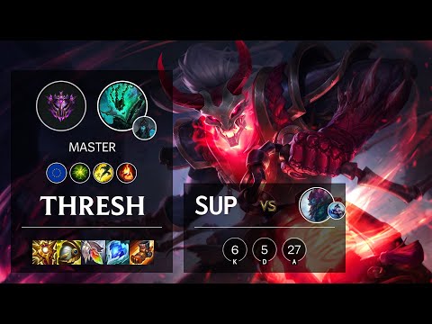 Thresh Support vs Trundle - EUW Master Patch 11.17