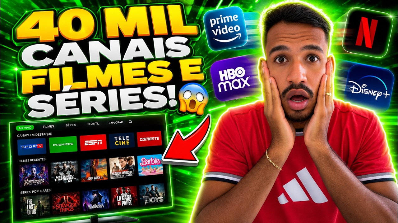 CONHEÇA O APP QUE TRANSFORMA A SUA TV DESBLOQUEANDO MAIS DE 40 MIL CONTEUDOS!