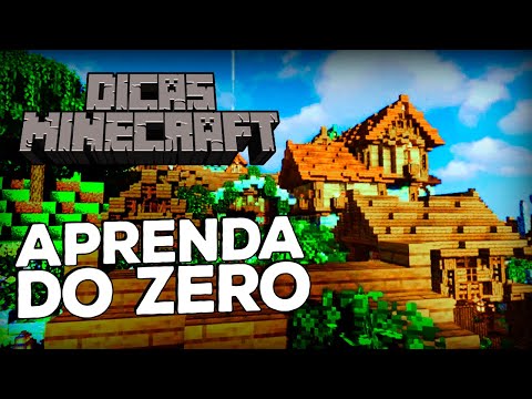 DICAS DE COMO INICIAR E SE TORNAR UM CONSTRUTOR TOP NO MINECRAFT