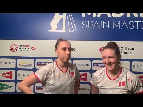 Maiken Fruergaard and Sara Thygesen win over Smith and Birch