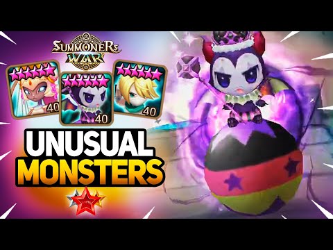He Tries to Use Some UNUSUAL Monsters - Summoners War