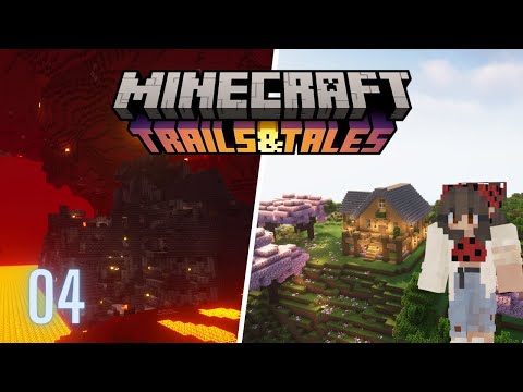 Exploring a NETHER BASTION | Minecraft 1.20 Survival Let's Play | Episode 4
