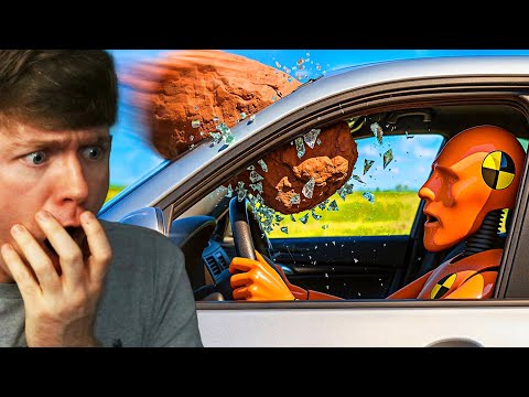 Reacting to REALISTIC CAR CRASHES in BeamNG Drive! (Instant Karma)
