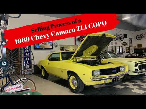Sold Selling Process of a 1969 Chevy Camaro ZL1 COPO