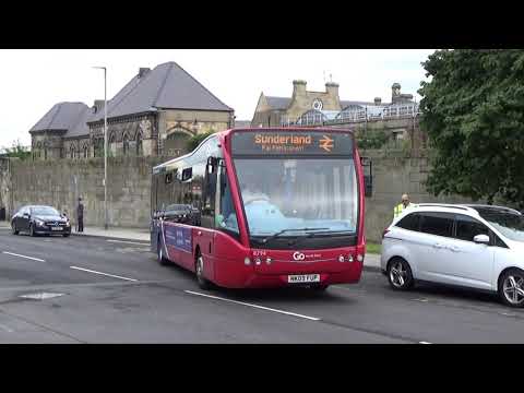 Go North East 8294 - NK09FUP Optare Versa on Rail Replacement Work 18/07/2020