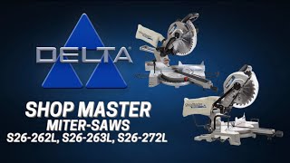 Delta Shop Master Miter Saws - Overview