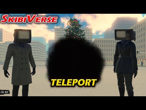 How to Unlock TV Man and TV Woman Teleport - SkibiVerse Roblox