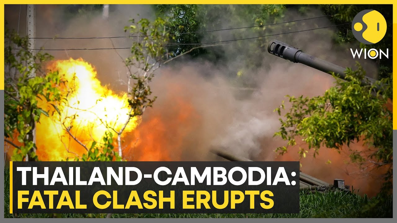 Thailand-Cambodia: Landmine Blast Triggers Deadly Border Violence | WION