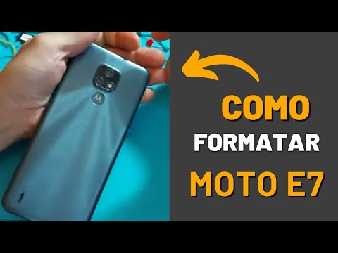 Como formatar Motorola Moto E7 (Hard reset)👈👈