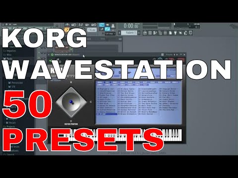 KORG WAVESTATION Vst  50 Presets ( Beautiful Sounds )