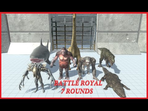 BATTLE ROYAL 7 BOSS - 7 ROUNDS - ANIMAL REVOLT BATTLE SIMULATOR