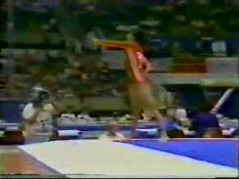 1979 World Championships gymnastics Nelli Kim FX