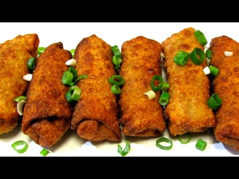 Chinese Restaurant Style Shrimp Egg Rolls - Make Crispy Egg Rolls at HOME - The Wolfe Pit