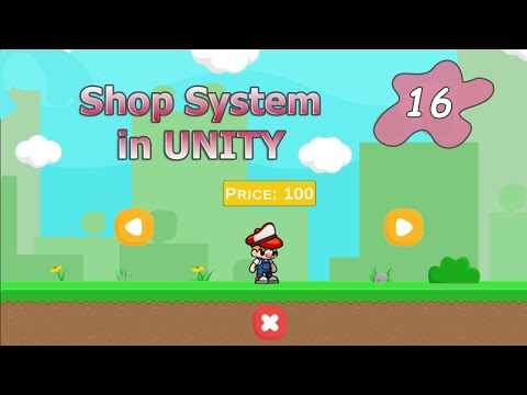 Simple Shop System in Unity - 2D Platformer