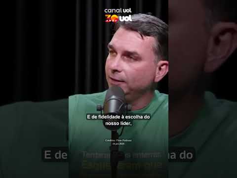 Flávio Bolsonaro diz que hoje “não tem relação com a Michelle”