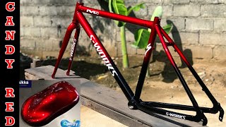 How to Paint a Bike Like a PRO | DIY Repaint TUTORIAL | S-WORKS #specialized