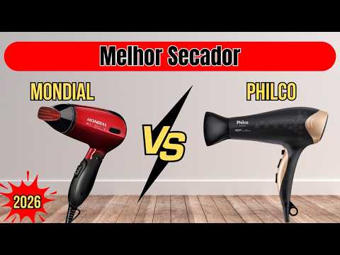 Comparativo Secadores: Mondial SC-10 ou Philco PSC2450 | Qual Comprar?