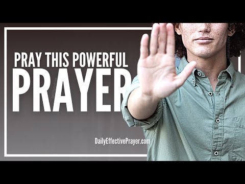 Prayer To Put On The Brakes and Stop The Enemy From Messing With Your Life Video