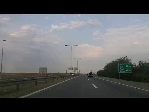 Serbia: Belgrade bypass detour E75, E70