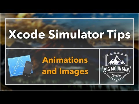 Simulator Tips: Animations and Images (iOS, Xcode)