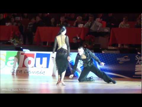 Salou 2011, Youth Open Latin - solo Samba, Matthias Allain & Astros Traustadottir