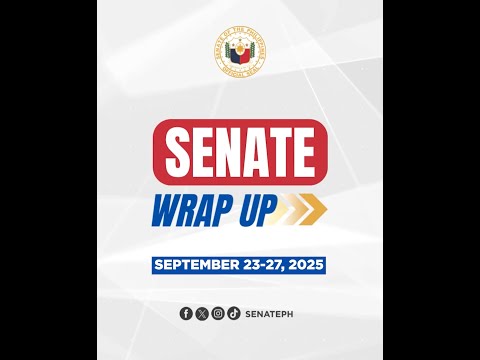 Senate Wrap-up (September 23-27, 2025)