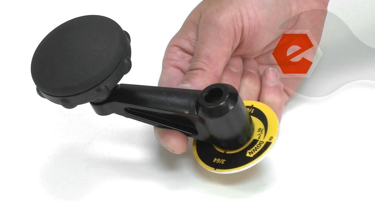 Replacing your DeWALT Planer Jointer Handle Assembly