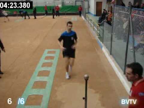 BOCCE - Mauro Bunino (Ivrea B.R.B.) - Progressive Throw