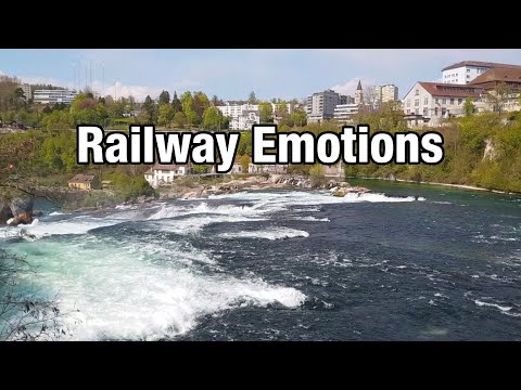 🚆 Cab ride over the rhine falls with special regulations (Switzerland | S24 Zürich - Thayngen)