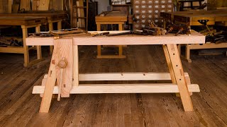 Moravian Workbench Plans For Sale
