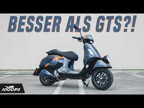 Die Sport-Version der Vespa GTS im Test - Vespa GTV 300 Test 2024