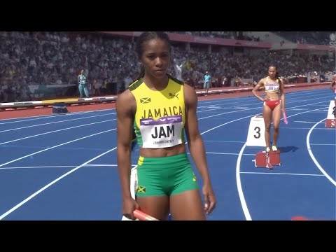The Greatest Women's 4x100m Jamaica Destroyed The Field With Incredible Final Leg!
