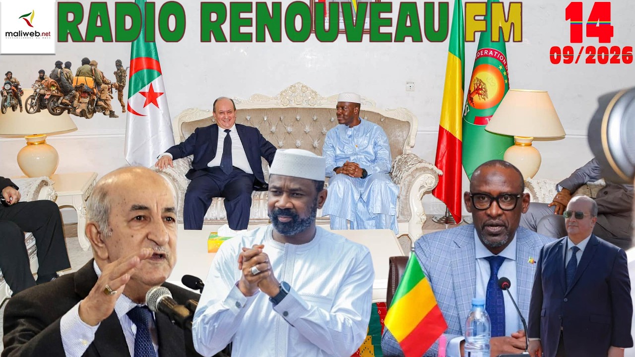 La Revue de Presse de la RADIO RENOUVEAU FM du 14 Septembre 2026