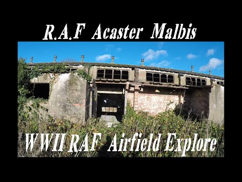 WWII RAF Airfield Explore ..  R.A.F Acaster Malbis Communal Site. Part One.