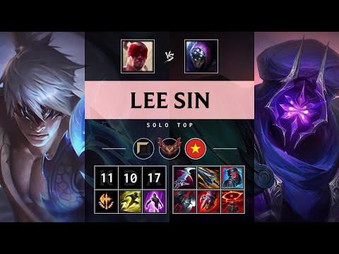 Lee Sin Top vs Jax - VN Grandmaster Patch 25.13