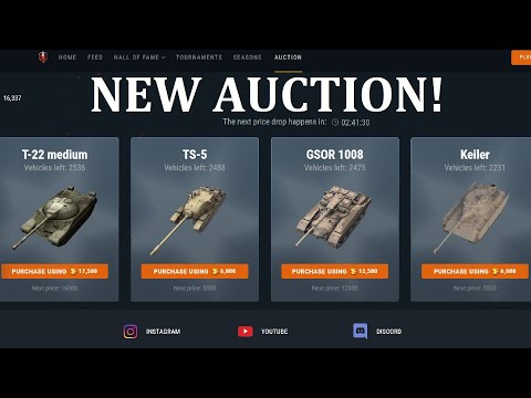 World of Tanks Blitz AUCTION - Best Deals and All Info about Tanks! 🔥 WOT Blitz Tips