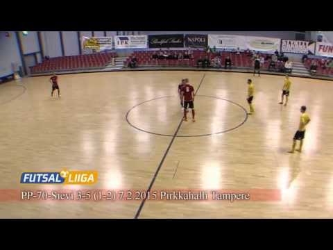 PP-70-Sievi 3-5 (1-2) Futsal-Liiga 7.2.2015 maalikooste