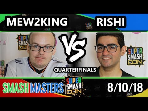 SSC 2018 Smash Masters - FOX MVG | Mew2King Vs. Rishi - Quarterfinals