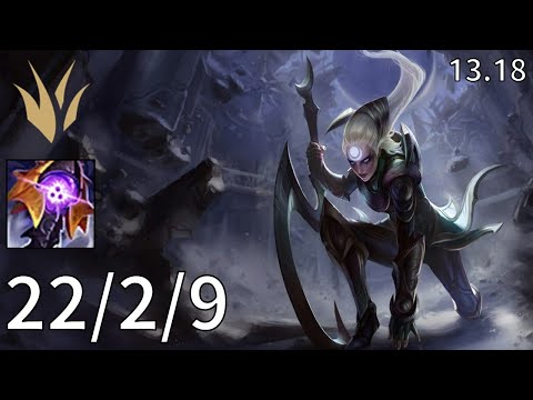 Diana Jungle vs Poppy - KR Grandmaster  | Patch 13.18