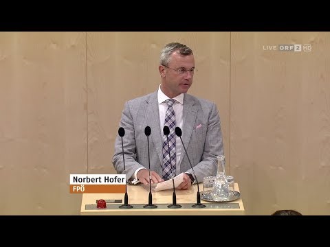 Norbert Hofer - Reform der Parteienfinanzierung - 3.7.2019