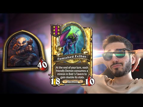 Scabbs building 2 Massive Demons 😂| Rdu Hearthstone Battlegrounds