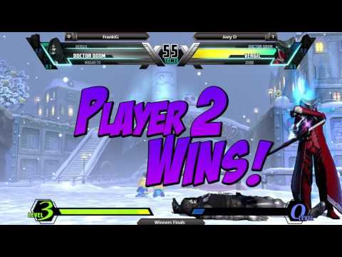 Midwest Mayhem 8! UMvC3 FrankiG (P1) vs Joey D (P2) Winners Finals