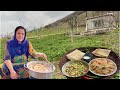 Iran Village Life Cooking| Chicken and rice mixed recipe|hainanese chicken rice