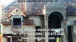 preview picture of video 'Techos de Tejas: www.mistechos.com.ar - Casa Los Cardales - Residencia en Club de Campo'
