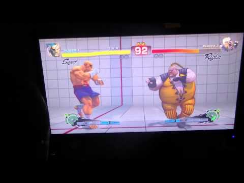 SSF4AE @ Winter Brawl 7: VXG EMP Santhrax (Sagat) vs EG Ricky Ortiz (Rufus)